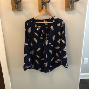 Feather Blouse—stitch fix